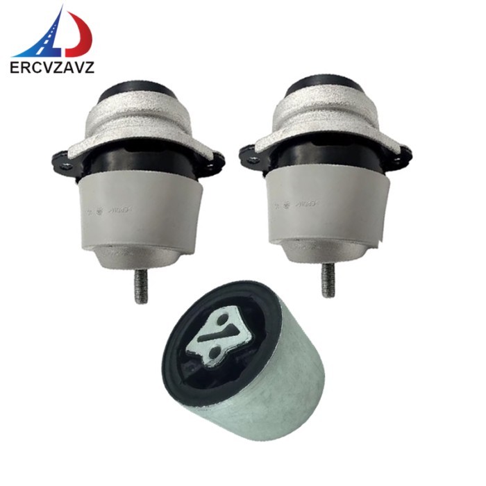 3pc 95837504900 Engine Motor Mounting Transmission Mount LH & RH 95837505710 For Porsche Cayenne Au