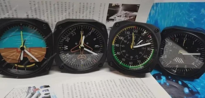 Aviation  aviation clock, aircraft instrument clock, aviation simulation instrument alarm