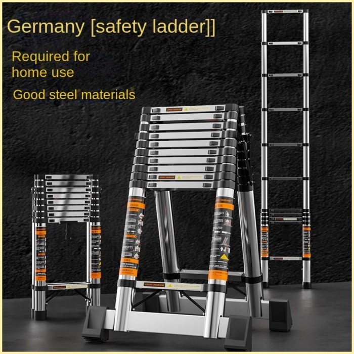 3.9m*3.9m Household Folding Multi functional Herringbone Ladder Thickened Portable Outdoor Engineer