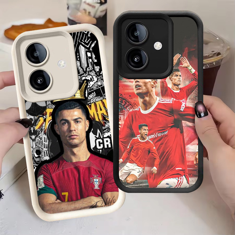 G-50 CR7 Ronaldo สําหรับ Xiaomi Poco M7 Pro Redmi A2 C65 13C 15C K60 A1 Ultra 5G