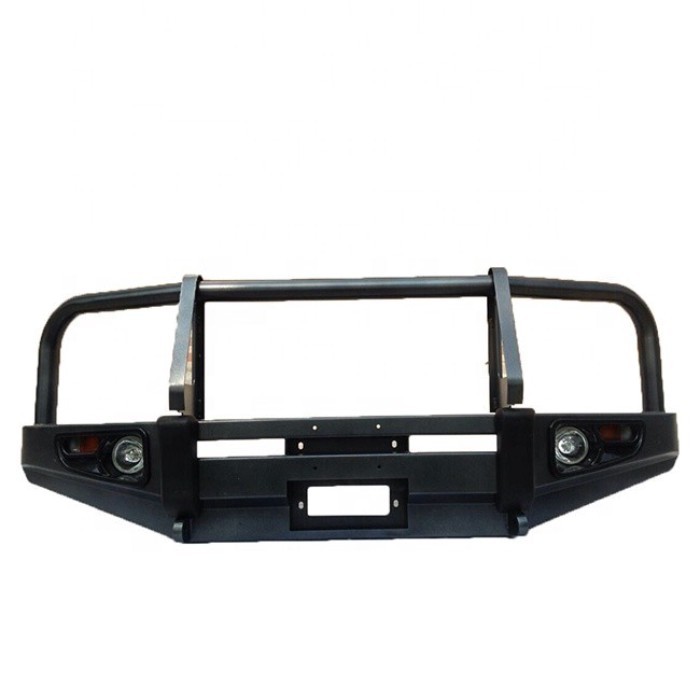 Front Bumper For Land Cruiser Lc200 Steel Bull Bar