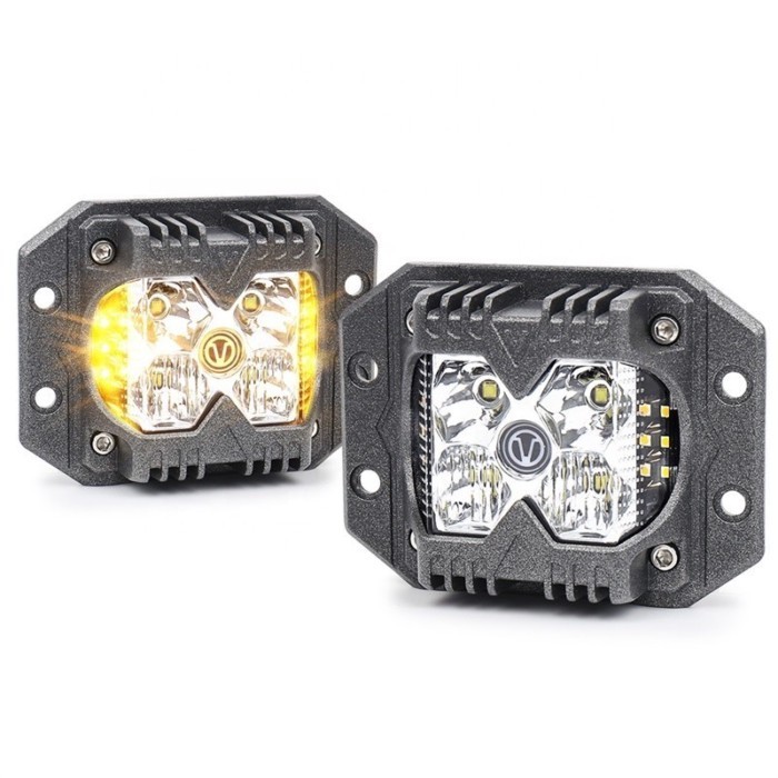OVOVS 4x4 Off road Motorcycle Led Work Bar Light Driving 3 inch Tractors 40W Work Light LED Truck L