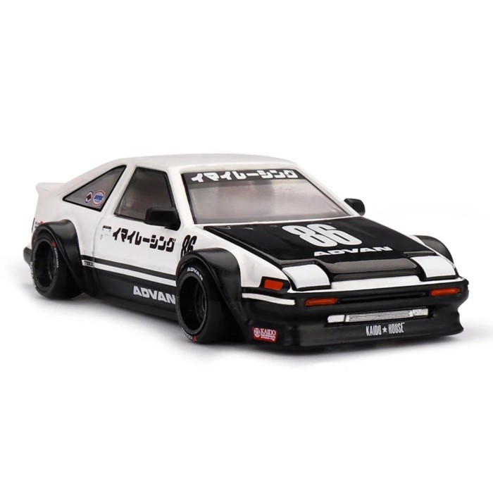 1/64 MINI GT Toyota AE86 Sprinter Trueno Kaido Street V1 Alloy Model Out of Print Car Model