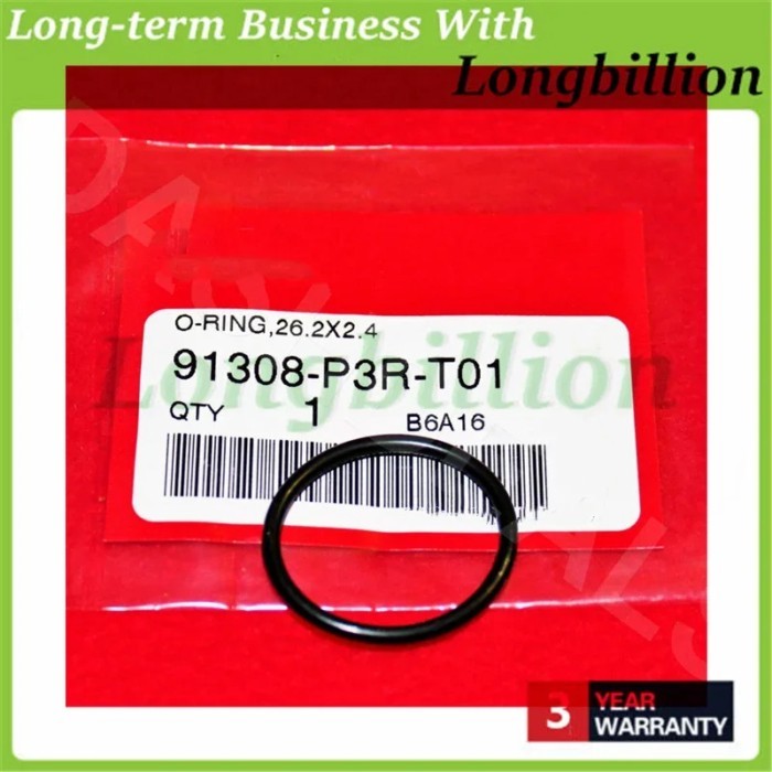 1P 91308-P3R-T01 91308P3RT01 Hight Quality Car Accessories Oil Pump O-Ring Gasket Seal 91308 P3R T0