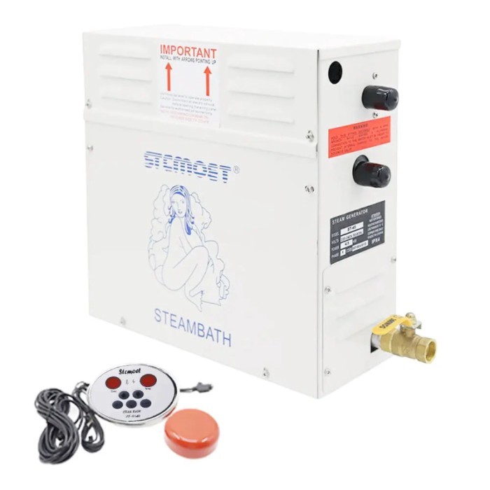 6KW Steam Generator Sauna Steam Bath Machine For Shower Home Sauna Room SPA Steam Machine with Digi