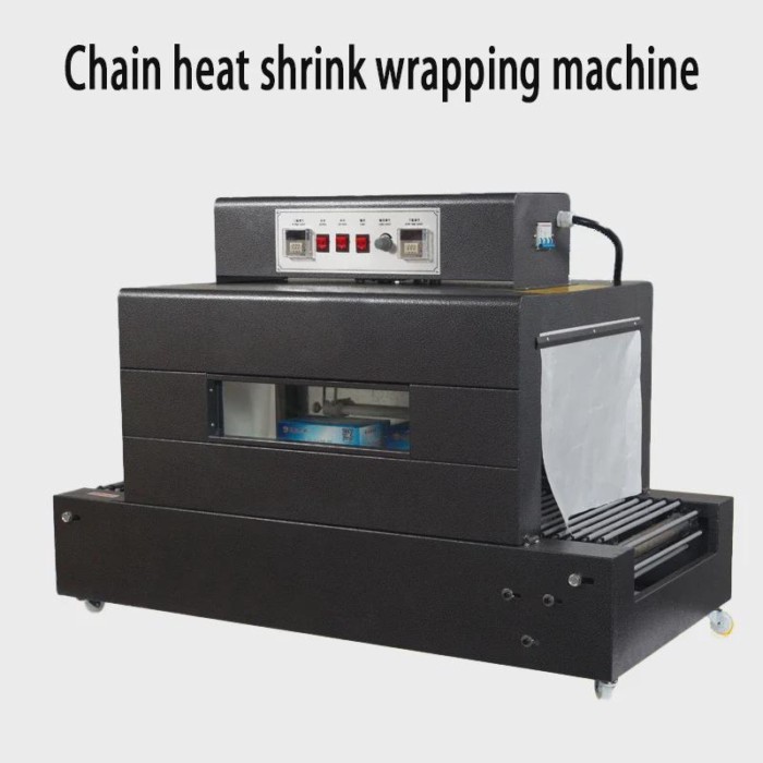 6030 Commercial Automatic Thermal Heat Shrink Packaging Machine Tunnels for PP/ POF/ PVC Plastic Sh