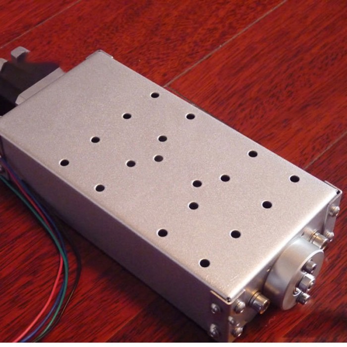 Z Axis Sliding Working Table High Strength Steel + Aluminum Alloy Z Axis Stroke 120 mm Z Shaft For