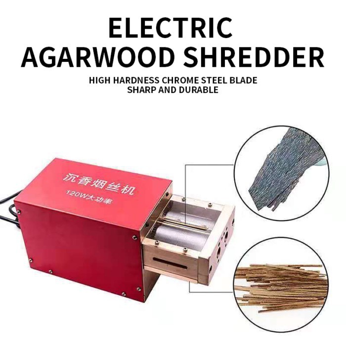 Small Wood Electric Tobacco Machine Wood Slice Cutting Machine 1mm/1.5mm/2mm Strip  Cutting Machine