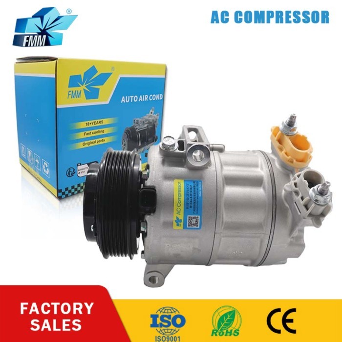 FMM VS16 A/C AC Compressor for Ford Mondeo Mk5 S-MAX EDGE II 2007-2016 DG9H-19D629-FF DG9H19D629FF