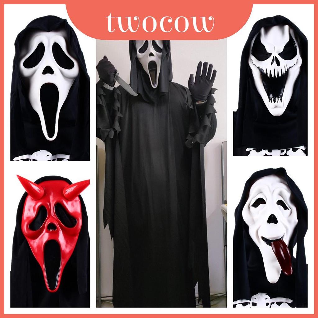 The Let Screams Begin With Our Adult Scream Suit Mask Ghost Face Costume Set Great For Themed Monste