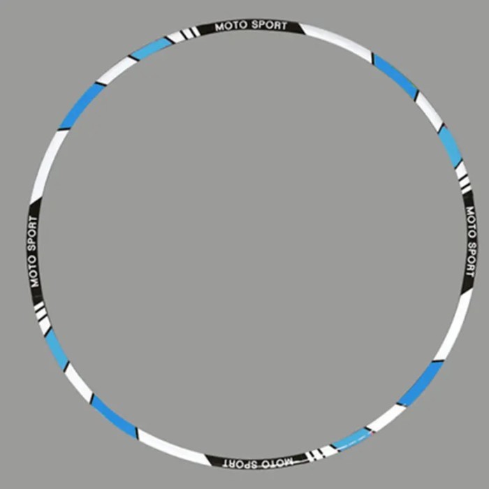 1 SET New high quality Motorcycle Wheel Sticker stripe Reflective Rim For Lifan Kpv150 KPV150