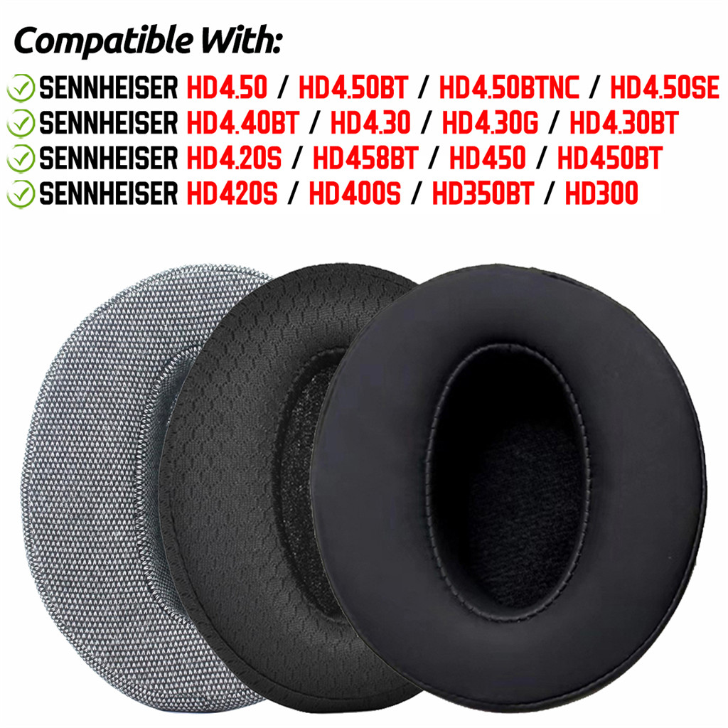 สําหรับ Sennheiser HD4.50 HD4.50BT HD4.40BT HD4.30BT HD4.20S HD450 HD458BT HD420S HD350BT HD300 หูฟั