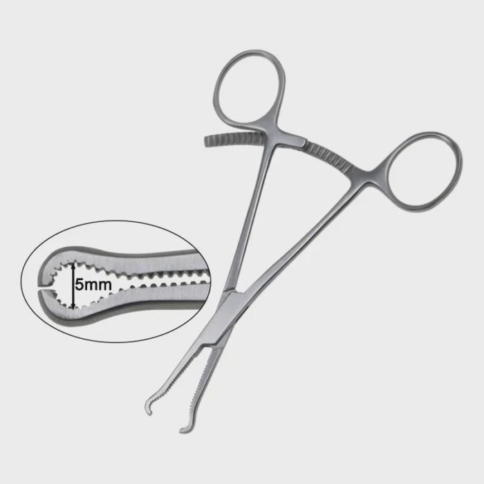 GREATLH Orthopedic Clamp Small Bone Reduction Forceps Bone Holding Forceps Orthopedic Pet Instrumen