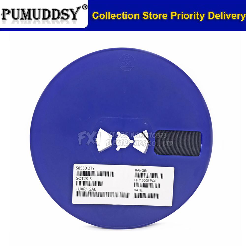 3000 ชิ้น S8550 SMD S8550D SOT23 2TY SOT ใหม่และต้นฉบับ
