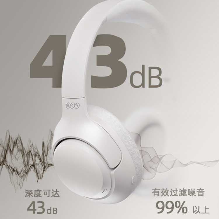 QCY H3 ชุดหูฟังบลูทูธ ANC Active Noise Cancellation True Wireless Sports อายุการใช้งานแบตเตอรี่ยาวนา