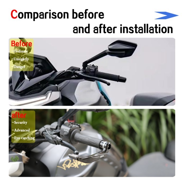 For CFMOTO 800NK 450SR 250SR 800 NK 450 SR Motorcycle CNC Aluminum Handlebar Grips Guard Brake Clut