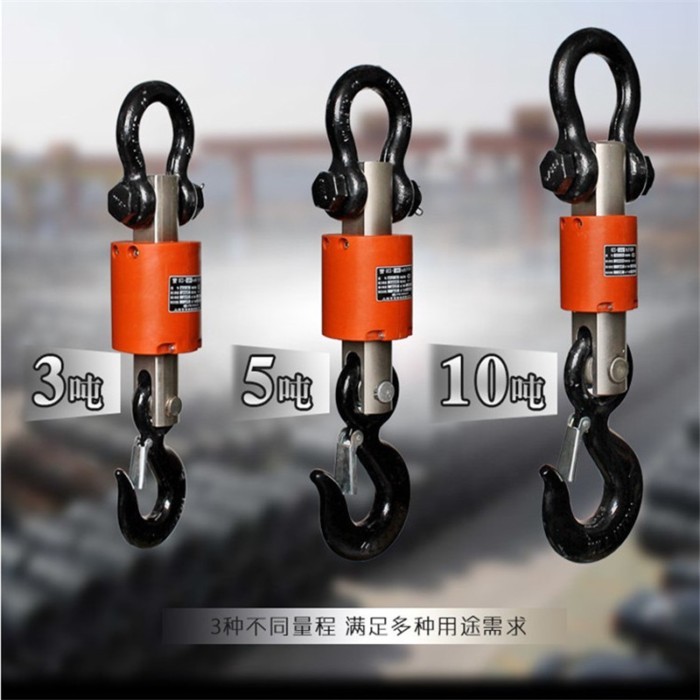 3T/5T Wireless Digital Display Electronic Hanging Crane Scale Rechargable Industrial Lifting Crane