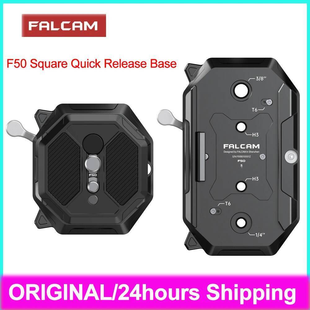 FALCAM F50 Square Quick Release Kit แผ่นปลดเร็วยางกันลื่นอุปกรณ์ป้องกันสําหรับ F50 Square Quick Rele