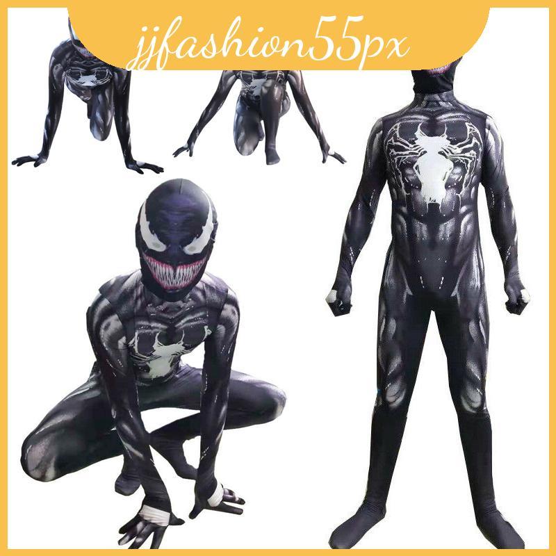 ชุดจั๊มสูทสไปเดอร์แมน Venom วัสดุนุ่ม งานหรูหรา เหมาะกับทั้งเด็กและผู้ใหญ่