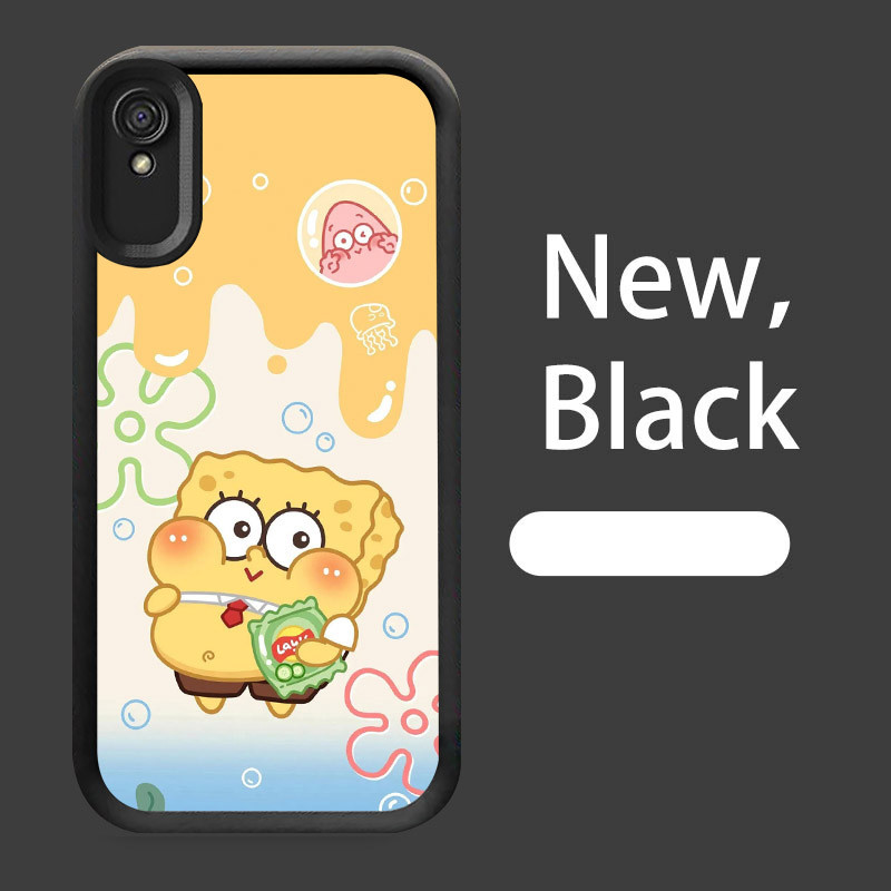 เคสสําหรับ Xiaomi Redmi POCO 9A หมายเหตุ 7 M4 9T M3 Pro W-11 น่ารัก SpongeBob