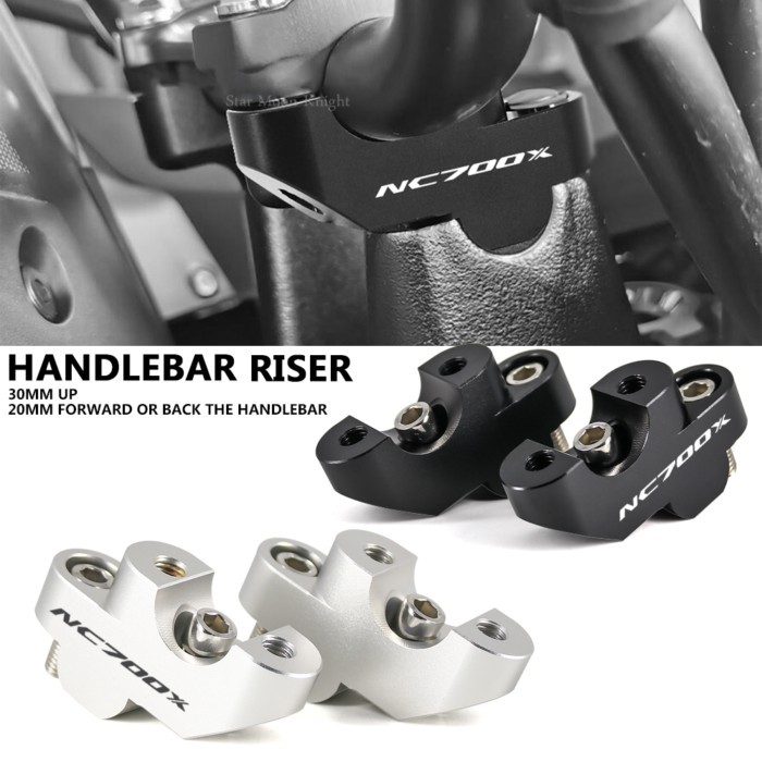 For Honda NC700X NC 700 X NC700 X  NC750X NC750S NC700S Handlebar Riser Kit Motorcycle Accessories