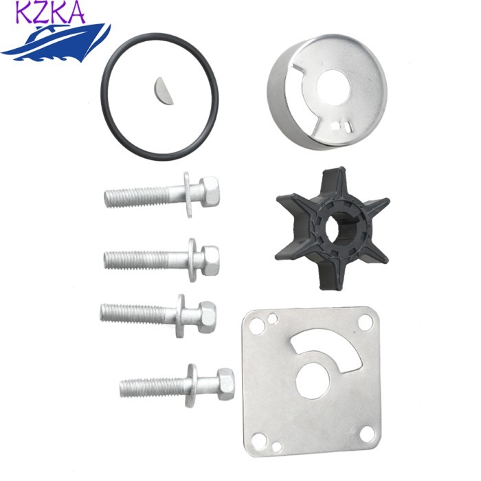 6L2-W0078 Water Pump Impeller Kit For Yamaha Outboard 2T 20HP 25HP 18-3431 6L2-W0078-00 6L2-W0078-0