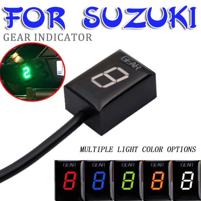 1-6 Gear Indicator for Suzuki GSX-R750 GSXR750 GSX-R GSXR 750 2004 2005 Motorcycle Accessories LED