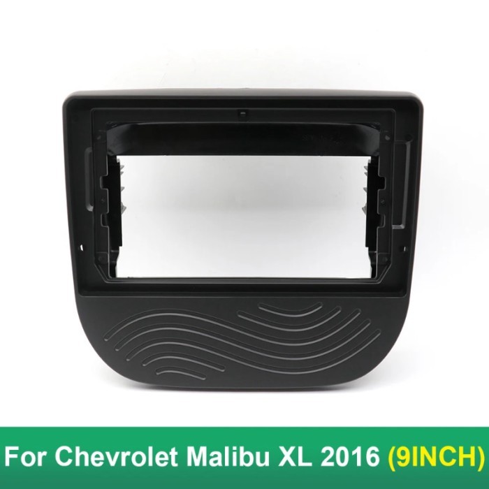 AUTODAILY Car Radio Fascia for Chevrolet 2016 Malibu XL 9 inch Stereo Panel Dashboard Kit Refitting