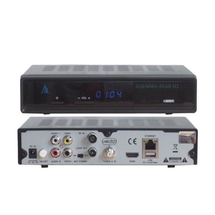 Satellite tv receiver h2 dvb s2 dvb t2 iptv streaming server enigma2 tv receiver