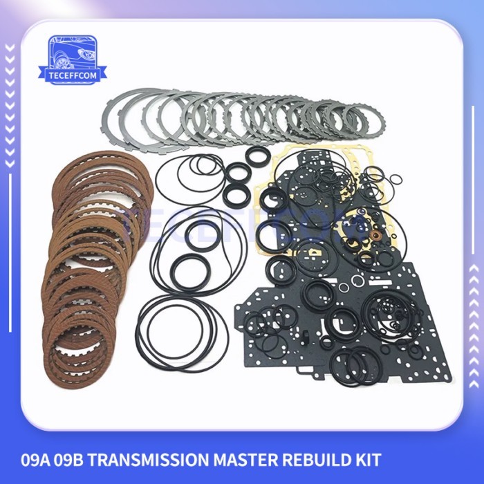 09A 09B Transmission Master Rebuild Kit Friction Steel For FORD Audi MAZDA VW Jetta 2.0L Freelander