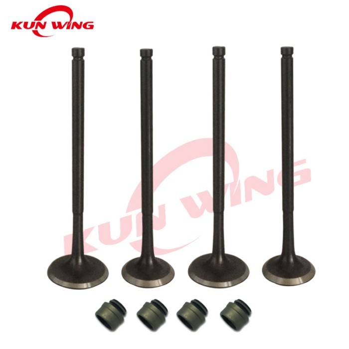 For ZONGSHEN NC250 NC 250cc ZS177MM KAYO T6 BSE J5 RX3 ZS250GY-3 Motorcycle Engine Valve 2 Pairs In