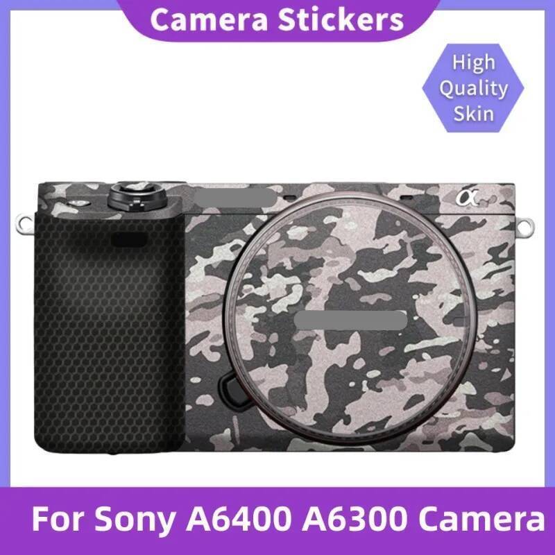 A6400 A6300 กล้องสติกเกอร์ Coat Wrap ฟิล์มป้องกัน Body Protector ผิวสําหรับ Sony ILCE-6400 ILCE-6300