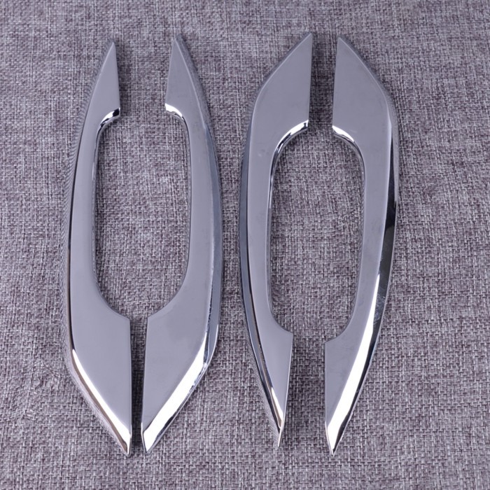 DWCX 4Pcs ABS Chrome Car Door Handle Trim Cover Strip Fit for Audi A4(B9) A5(F5) Q5(FY) 2018 2019 Z