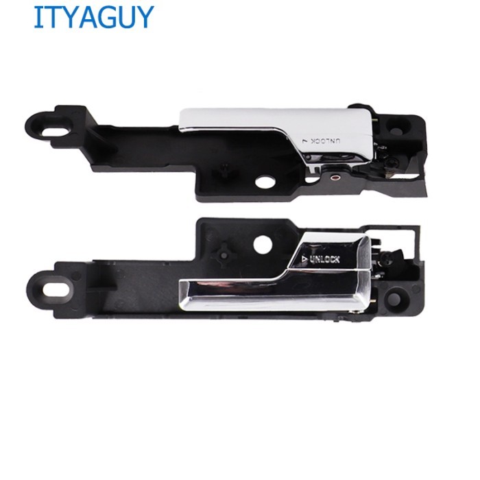 2pcs Front Right   Left Chrome Inside Interior Door Handle For F*ord F*usion M*ilan L*incoln M*KZ 6