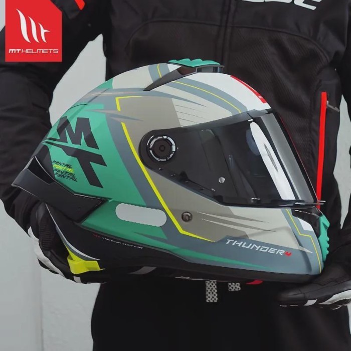 New MT Thunder 4 Motorcycle Helmet DOT ECE Approval Anti-Glare Capacete Mt Road Racing Cycling Casc
