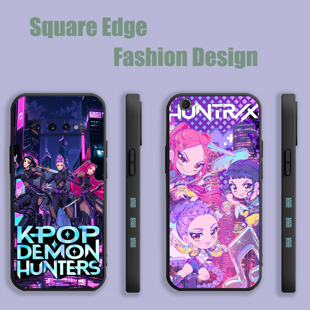 SAMSUNG ปลอกสําหรับSamsung A15 A25 S24 Ultra A55 S23 FE A35 Galaxy S24 Fe A56 Kpop Demon Hunters Rum