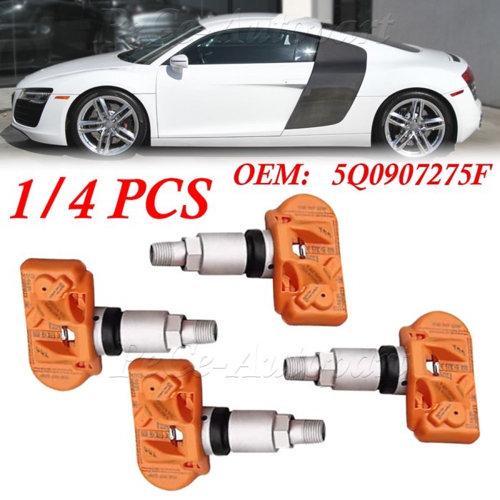 1/4Pcs 5Q0907275F 5Q0998270 TPMS Tire Pressure Sensor For Audi RS3 SKODA Kodiaq PORSCHE 718 VW Arte