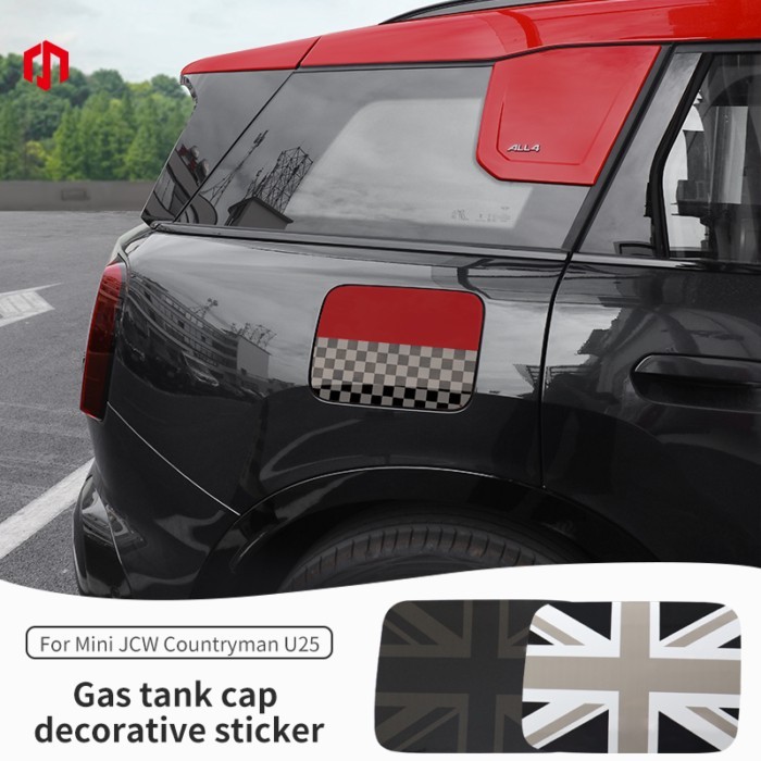 Fuel Tank Cap Stickers For BMW MINI JCW Countryman U25 Car Body Decal Decoration Sticker Car Stylin