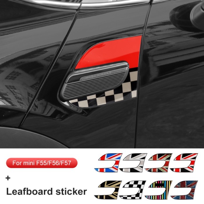 For BMW MiNi F56/55 Decorative Stickers Mini Cooper F56/55 Turn Signal Stickers Modification Interi
