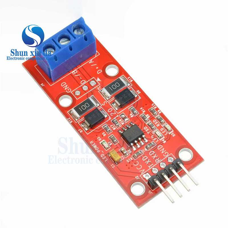 MAX3485 โมดูล TTL ถึง RS485 โมดูล MCU อุปกรณ์พัฒนา