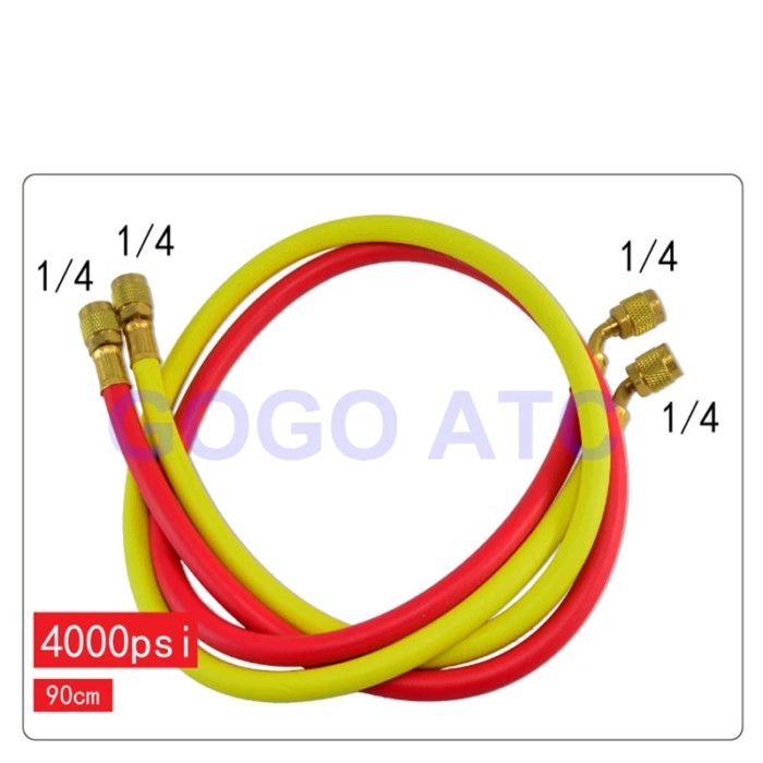Air conditioning refrigerant  fluoridize gauge table high pressure and low pressure R32 R410 R22 li