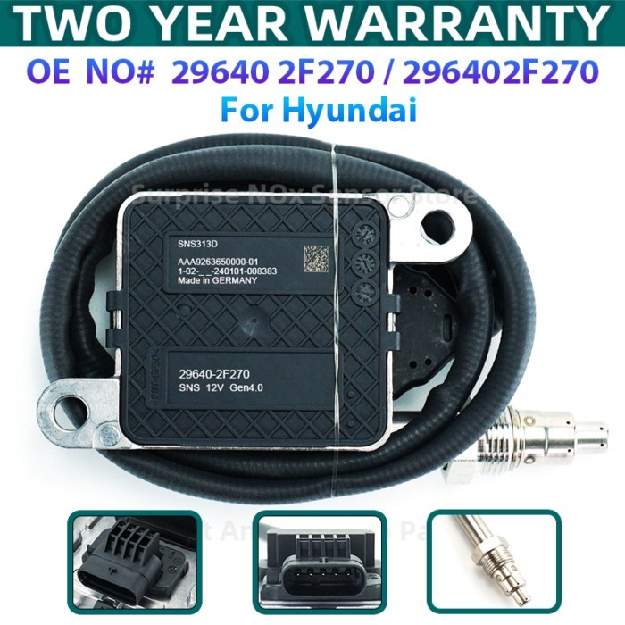 296402F270 29640-2F270 SNS3131B AAA2097840000 High quality New  Nitrogen Oxide Sensor For Hyundai S