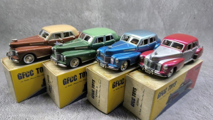 1/43 GFCC 1941 Cadillac Fleetwood Series General Barton Classic Alloy Collection Car Model