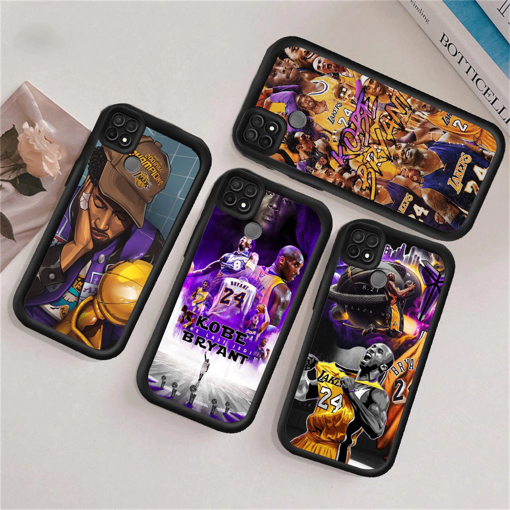 WB20 บาสเกตบอล Kobe สําหรับ Hp ชุบ OPPO หมายเหตุ GT C65 60 8 A3X 6 A3 C63 5G TPU วัสดุ