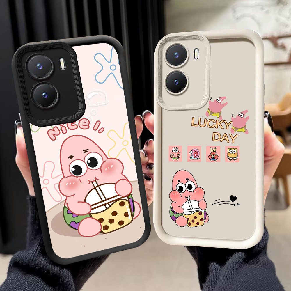 N-28 SpongeBob ปลอกอ่อนสําหรับ VIVO Y55 V17 V19 Neo Y75 T1 5G