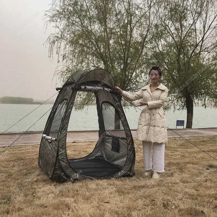 Automatic Outdoor Fishing Tent Rainproof and Warm Single Simple Quick Open Field Camping Family Ice