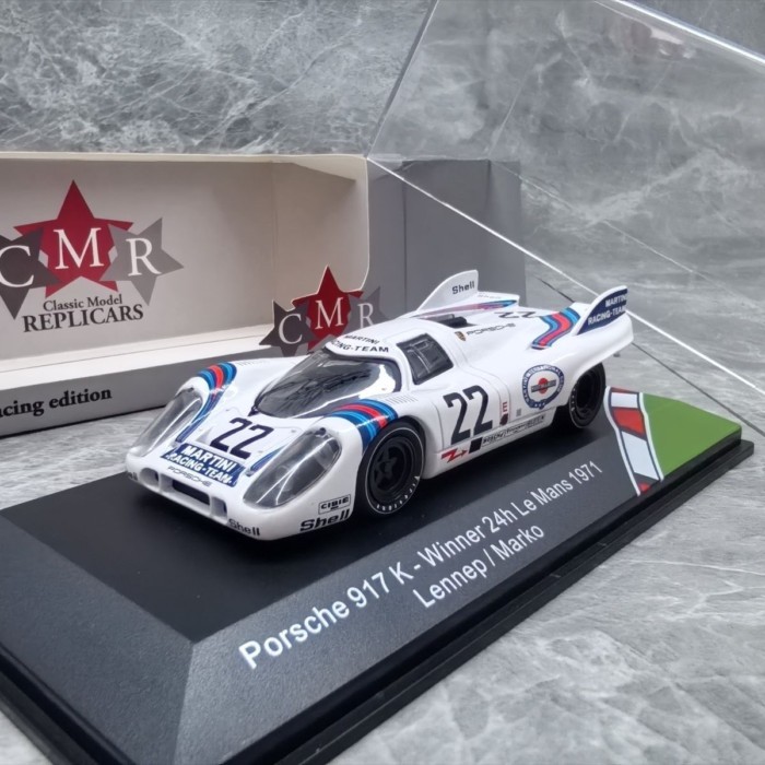 CMR 1/43 PORSCHE 917K #22 1971 24H Porsche Racing Model Out of Print Model