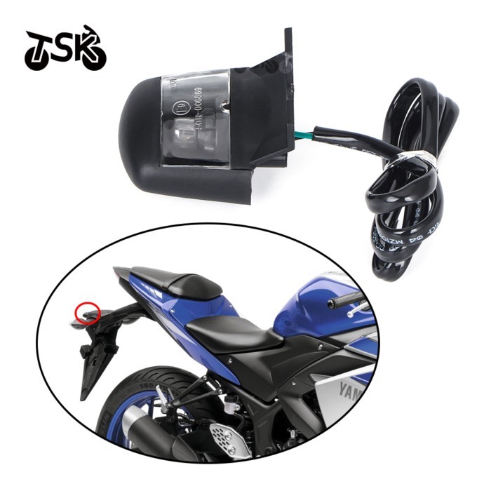 Motorcycle Accessories Rear License plate lamp Light For YAMAHA YZF R25 YZF R3 YZF R3 R25 YZF-R25 Y