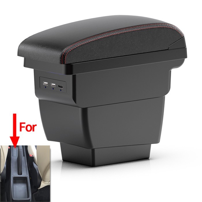 For Skoda Fabia Armrest For Skoda Fabia 3 III 2015-2021 Car Armrest box Retrofit parts Storage box