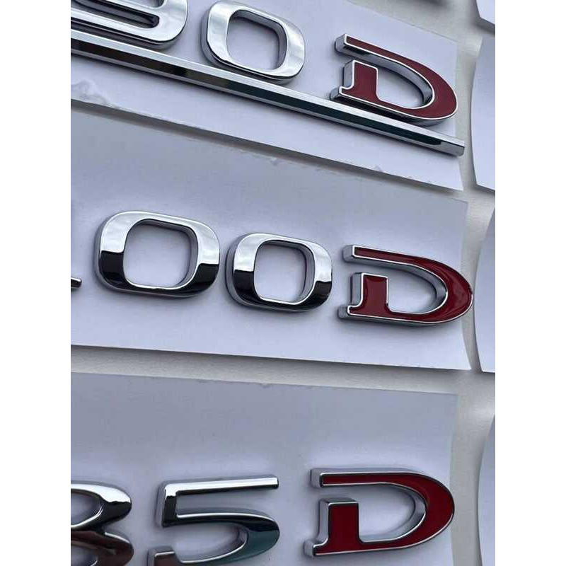 Tesla Mol3 SX Displacement Tail Mark Digital Mark 75D 85D 90D 1D Letter Mark ดัดแปลงรถ Mark